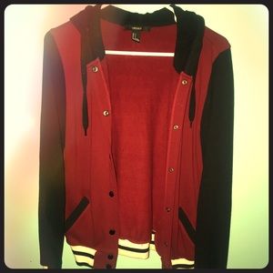Burgundy Forever21 Jacket